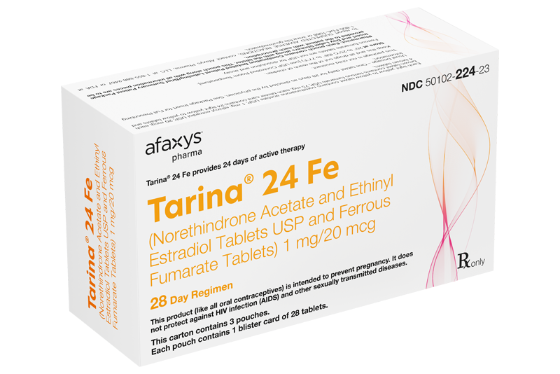 Tarina 24 Fe Product Packaging