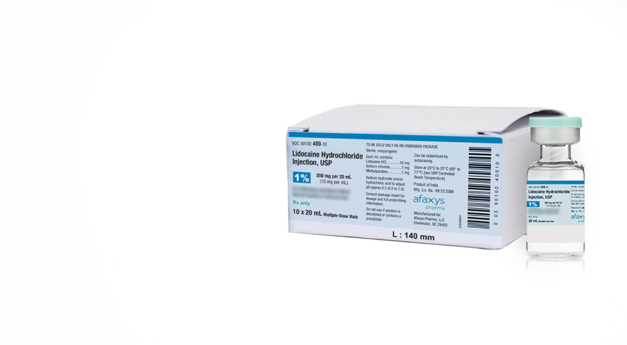 Lidocaine Hydrochloride Injection box